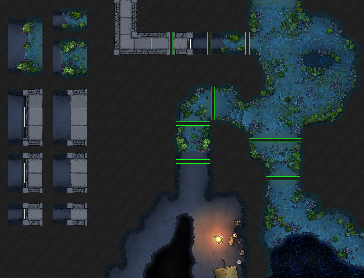 Modular Caverns - Map Image Pack