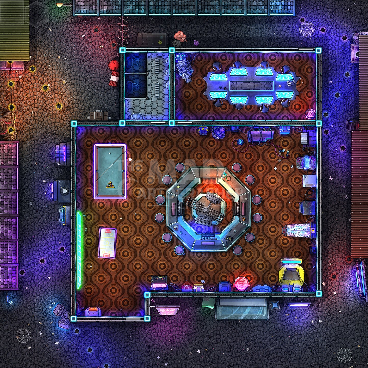Cyber City Map Image Pack