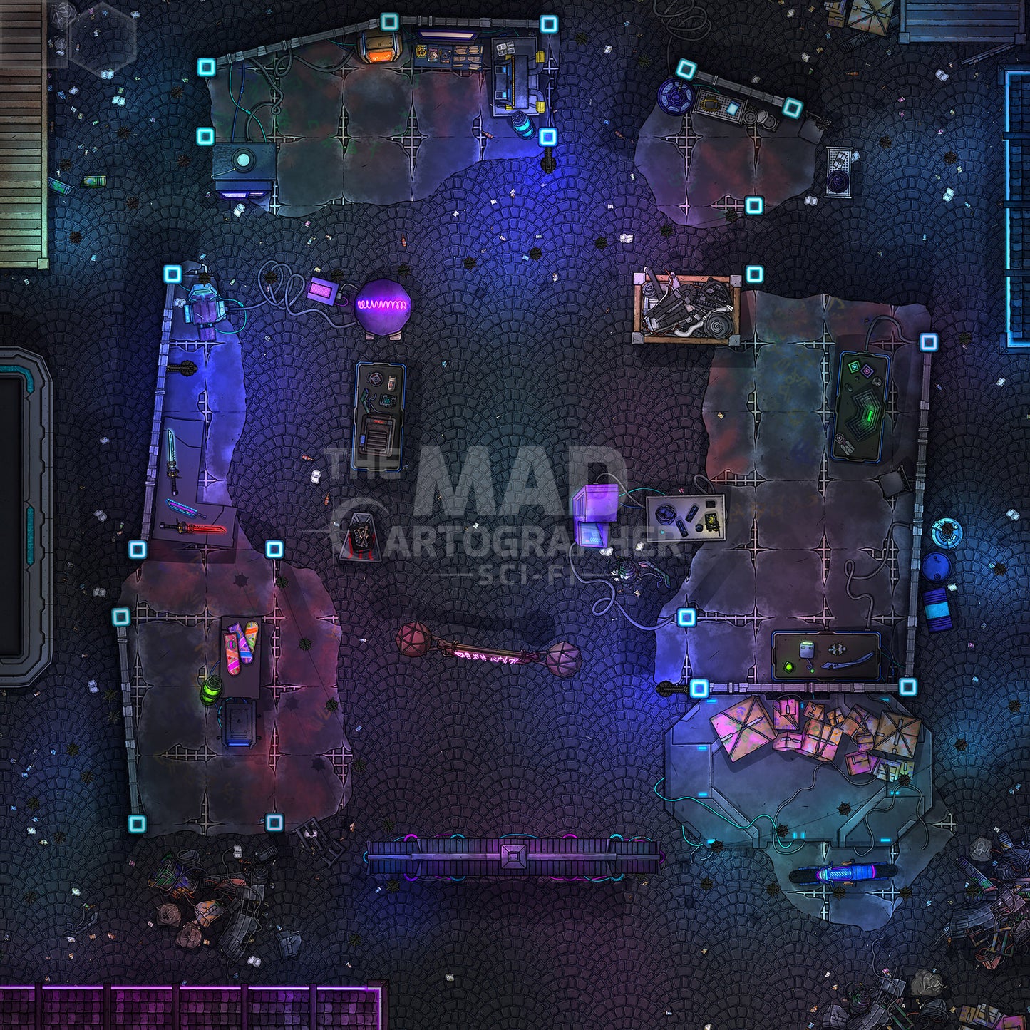 Cyber City Map Image Pack