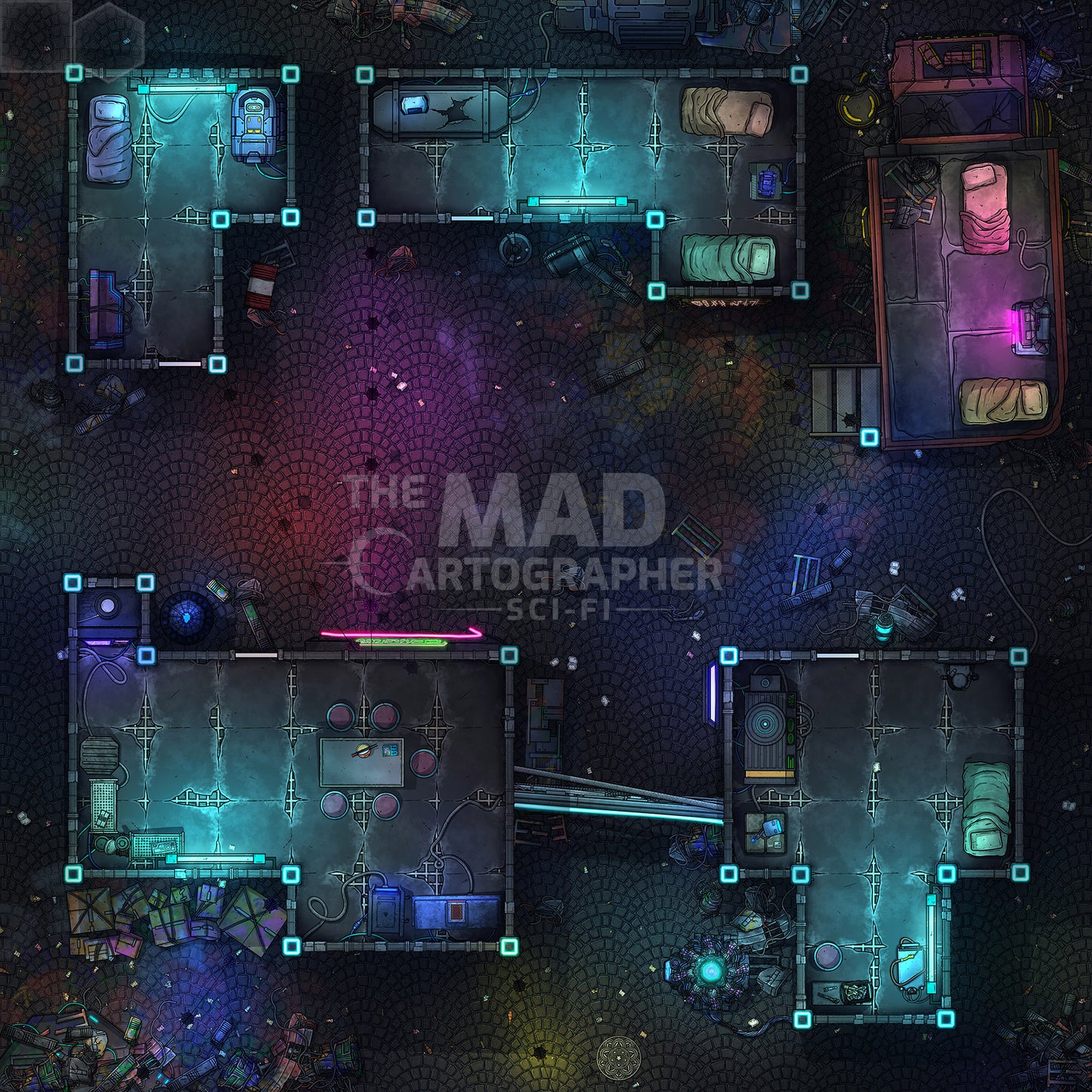 Cyber City Map Image Pack