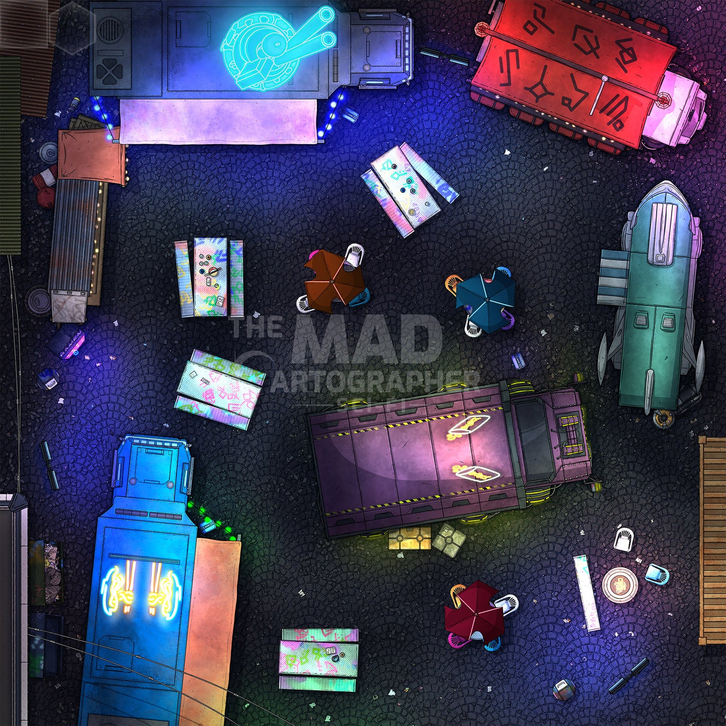 Cyber City Map Image Pack