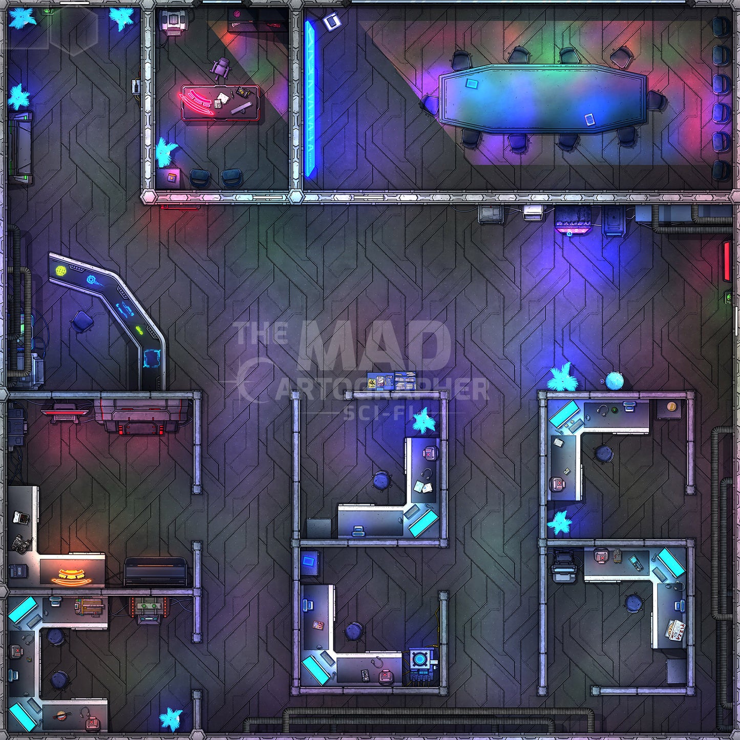 Cyber City Map Image Pack