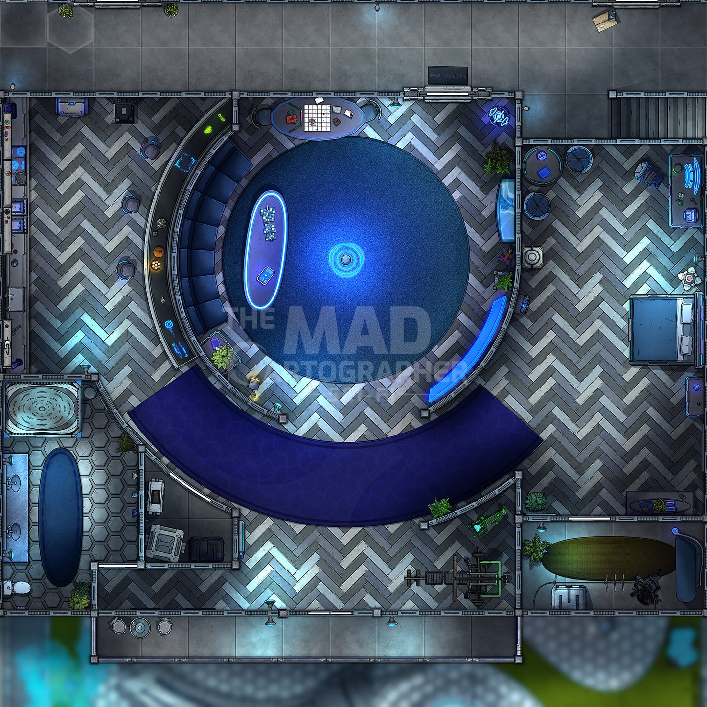 Sci-Fi City Map Image Pack