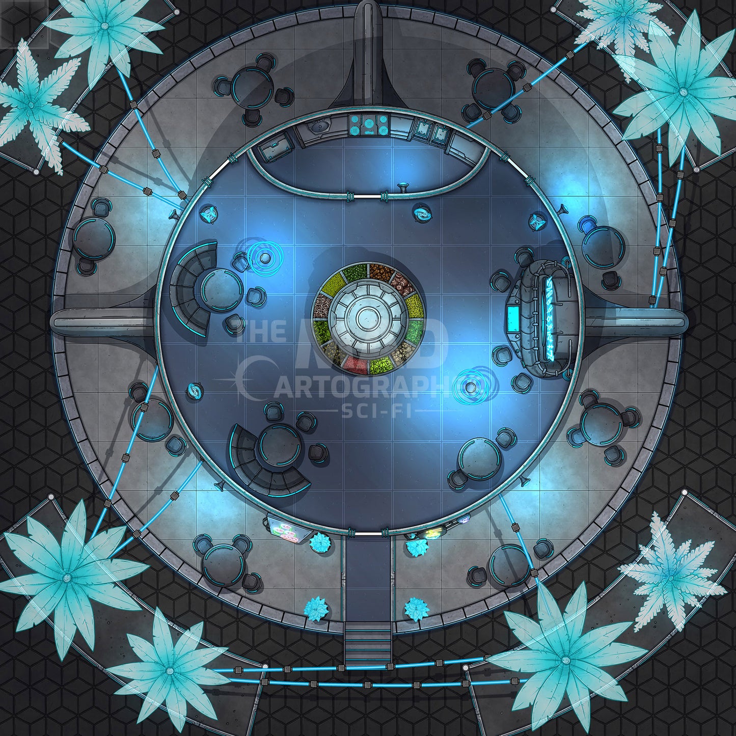 Sci-Fi City Map Image Pack