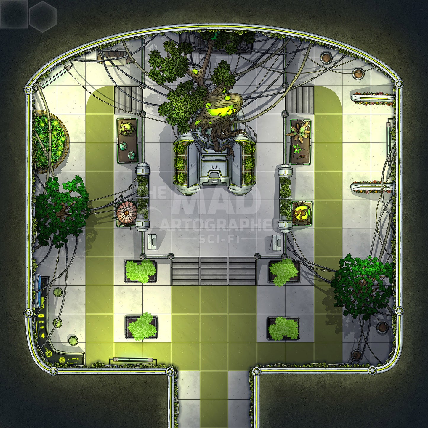 Solarpunk Map Image Pack