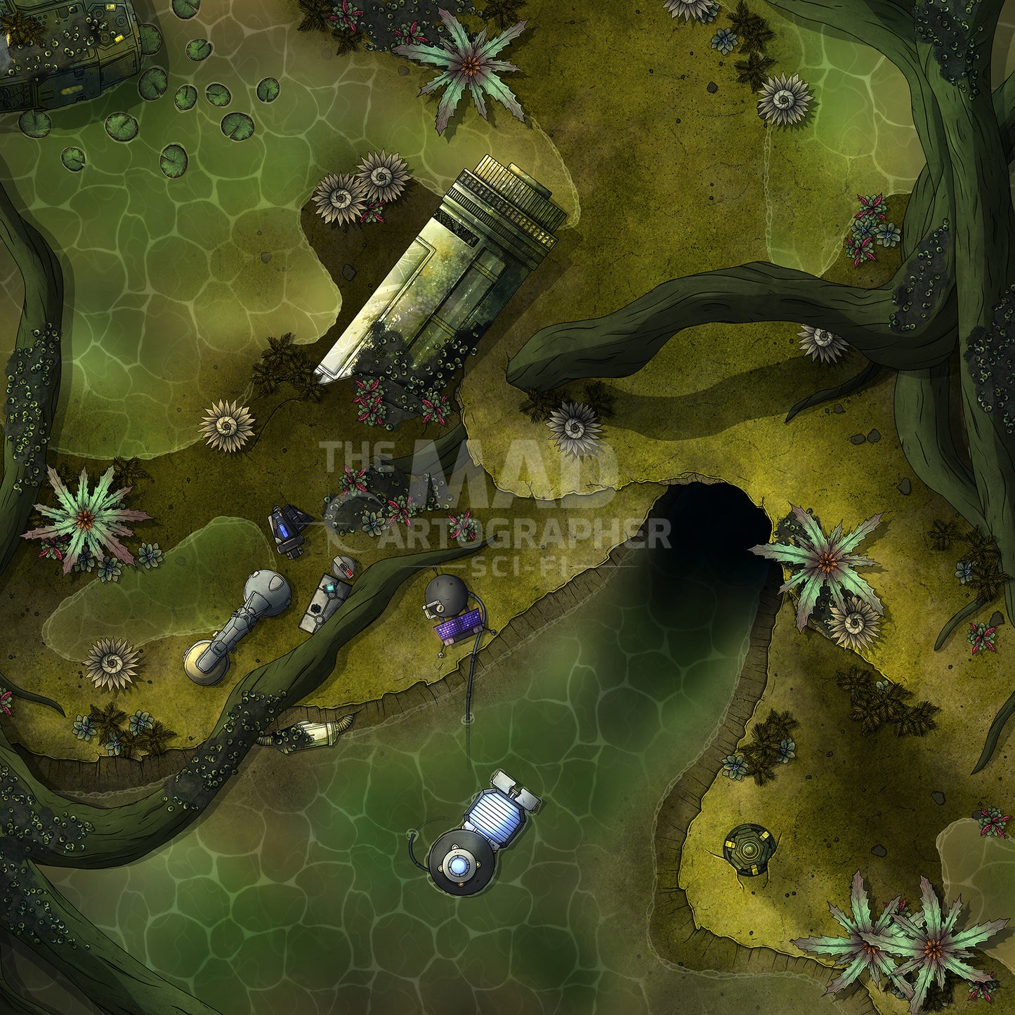 Swamp Expedition Map Image Pack