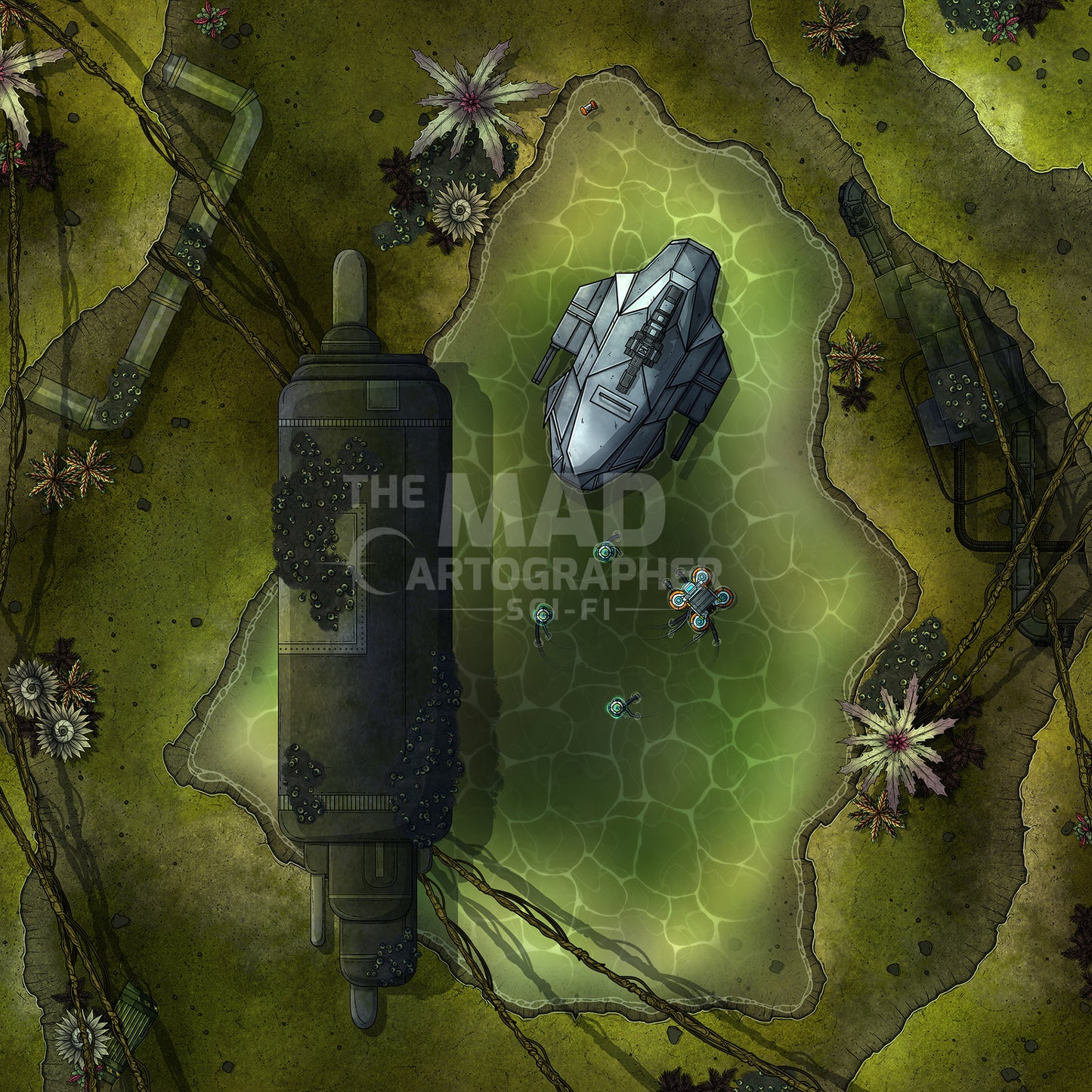 Swamp Expedition Map Image Pack