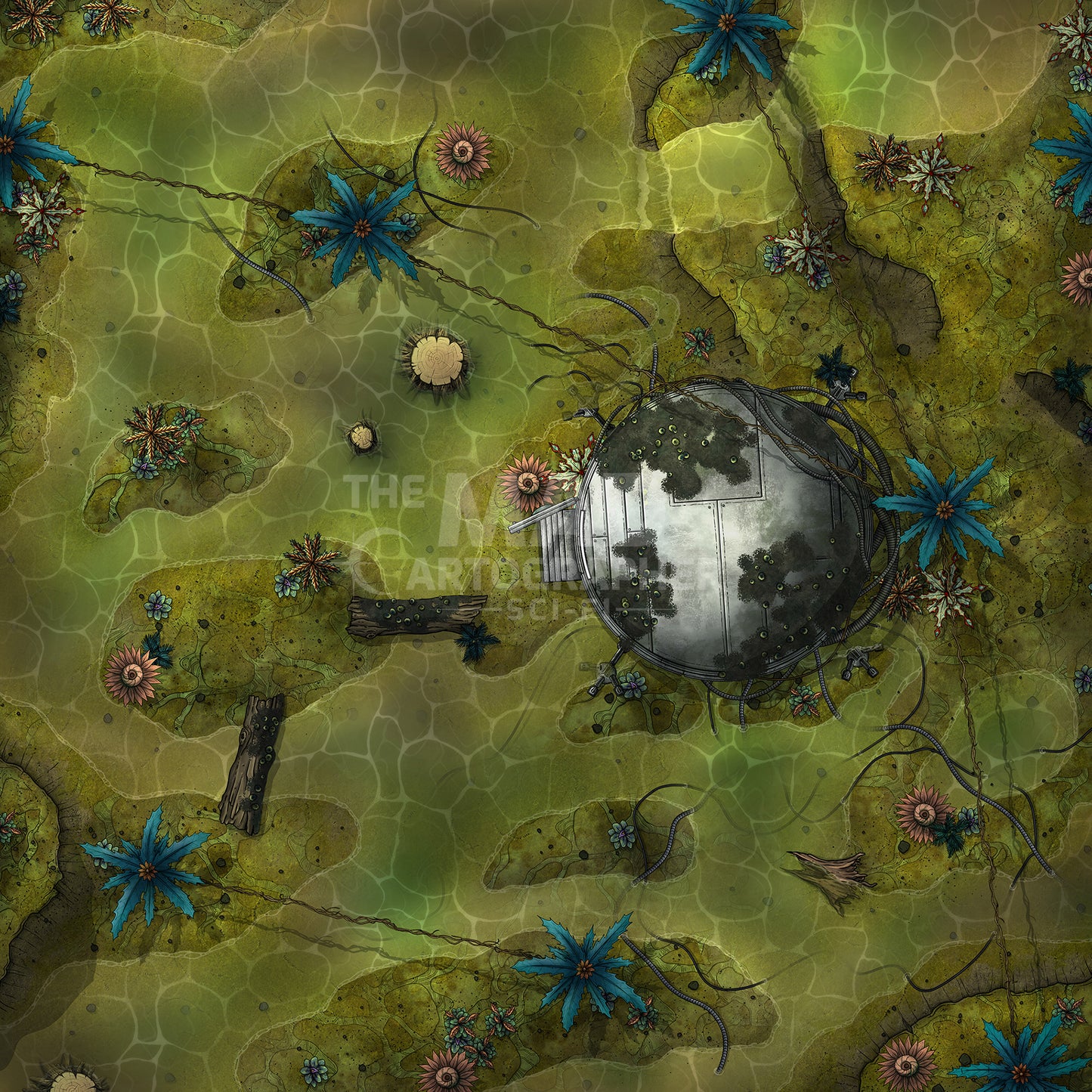 Swamp Expedition Map Image Pack