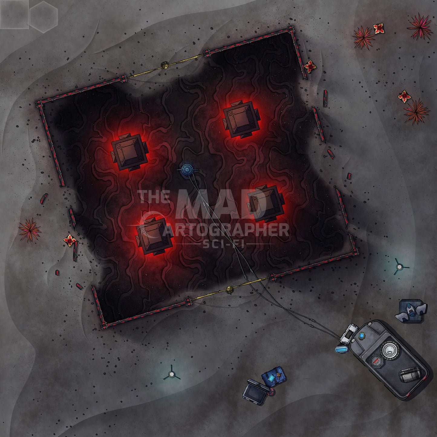 Volcano Expedition Map Image Pack