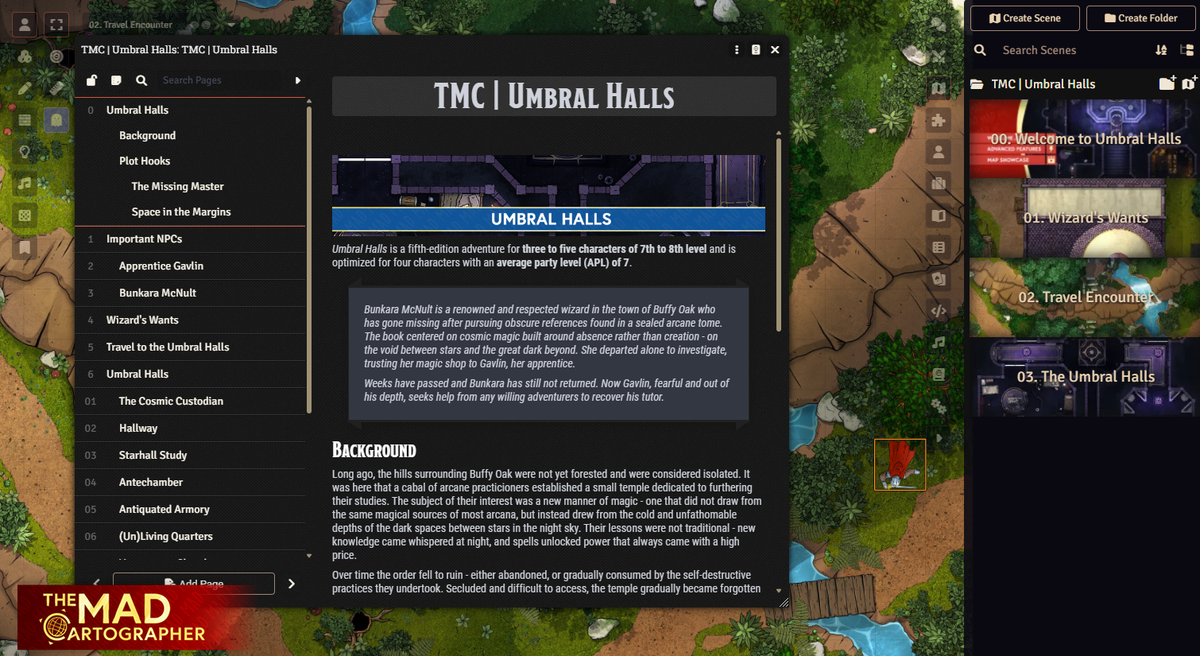 MADventure: Umbral Halls (APL7)