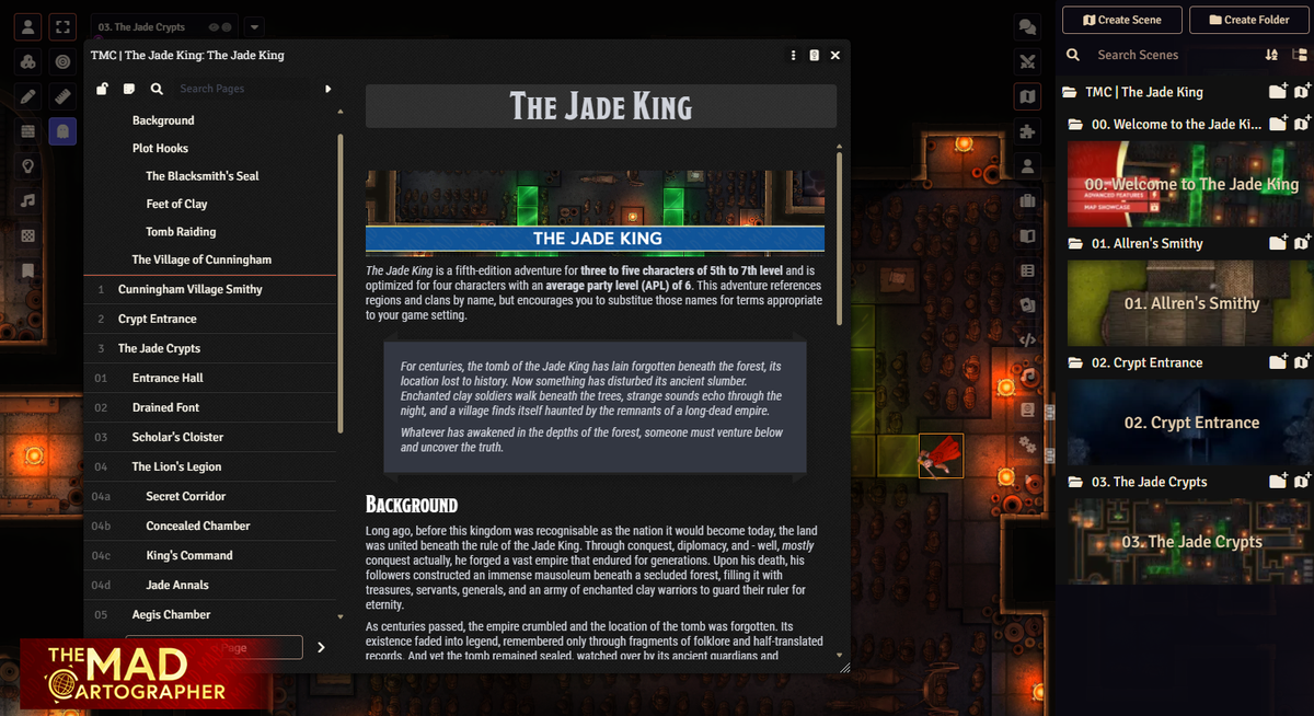 MADventure: The Jade King (APL6)