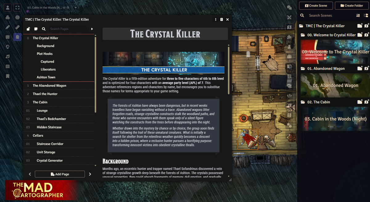 MADventure: The Crystal Killer (APL7)