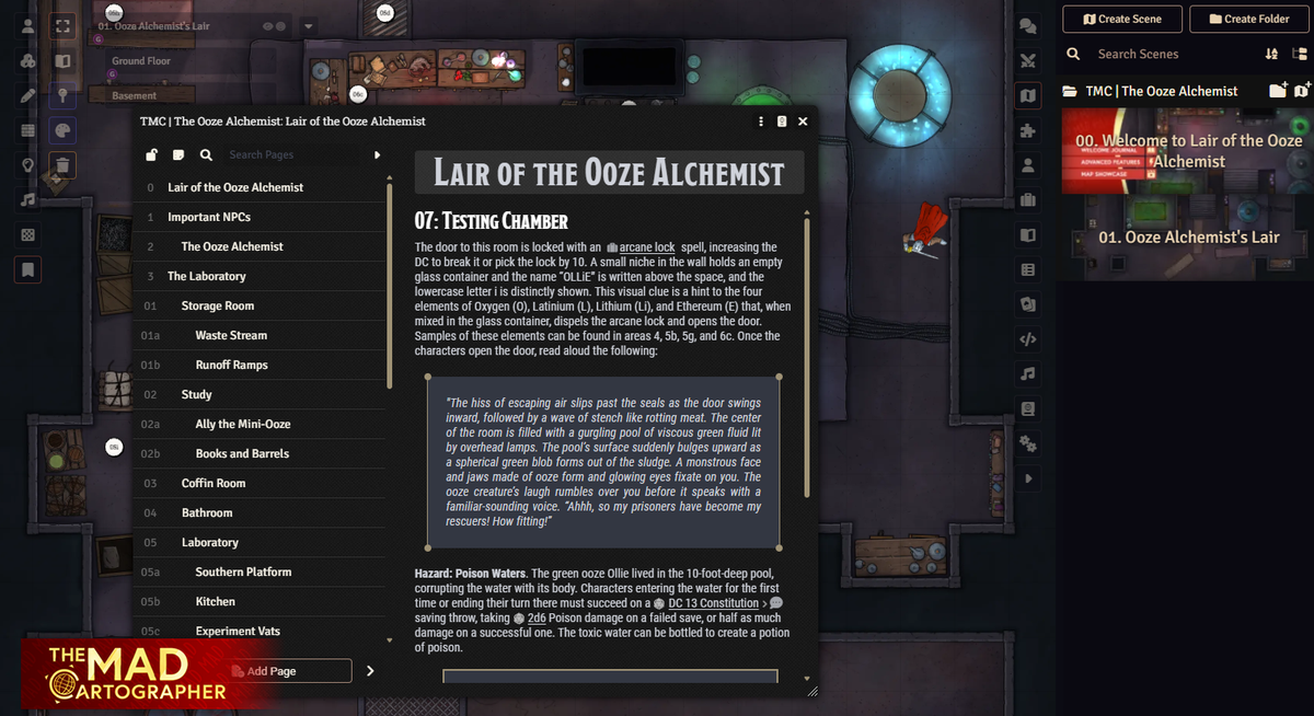 MADventure: Lair of the Ooze Alchemist (APL 1)