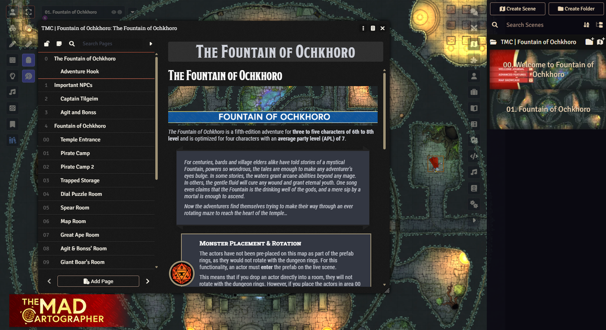 MADventure: Fountain of Ochkhoro (APL7)