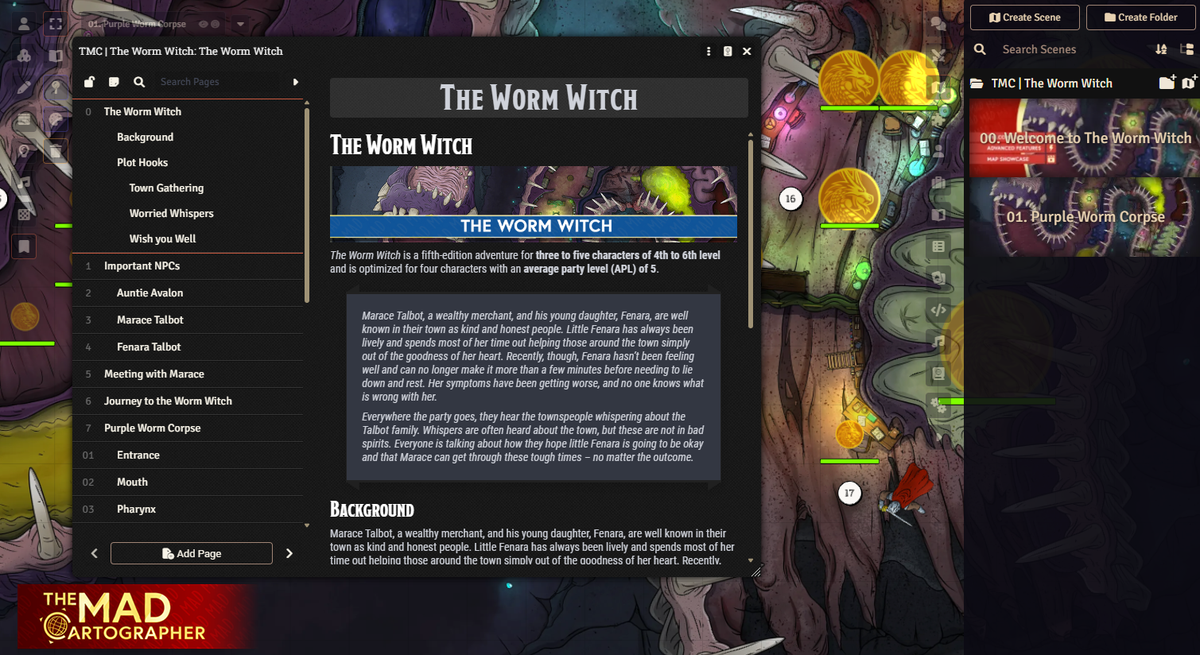 MADventure: The Worm Witch (APL5)