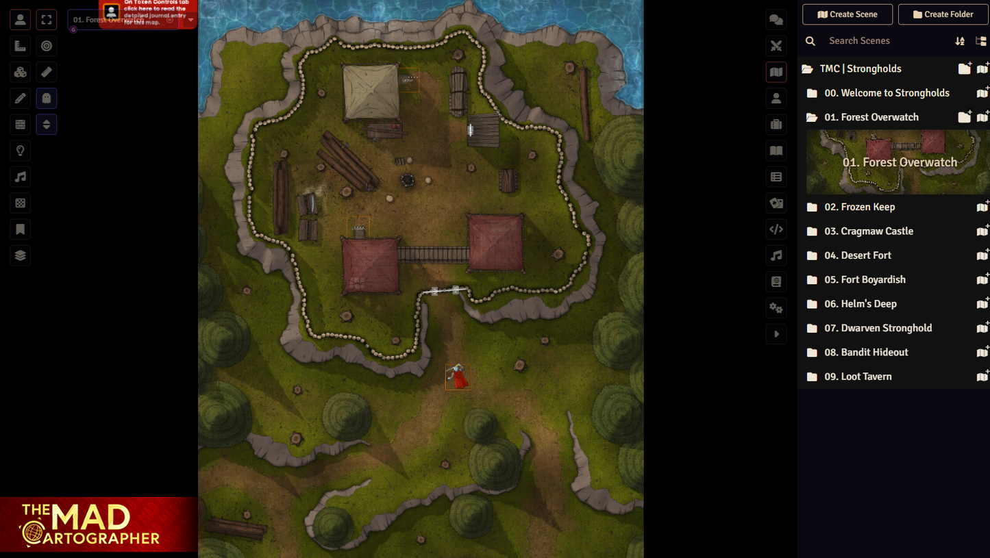 Strongholds - Foundry Module License
