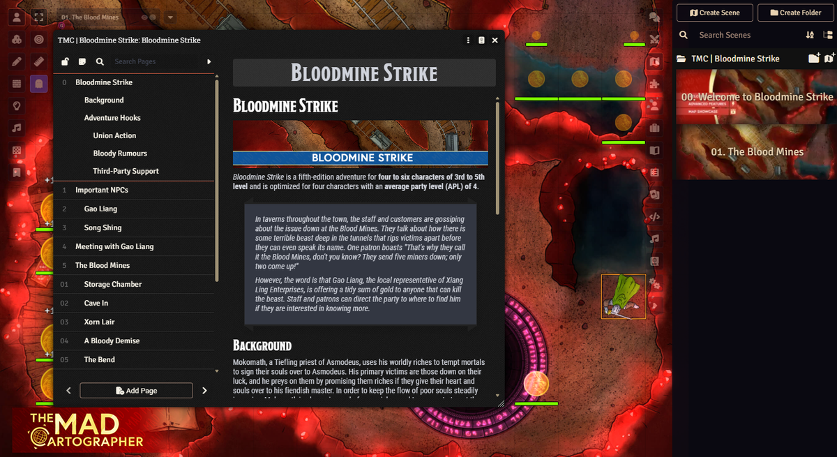 MADventure: Bloodmine Strike (APL 5)