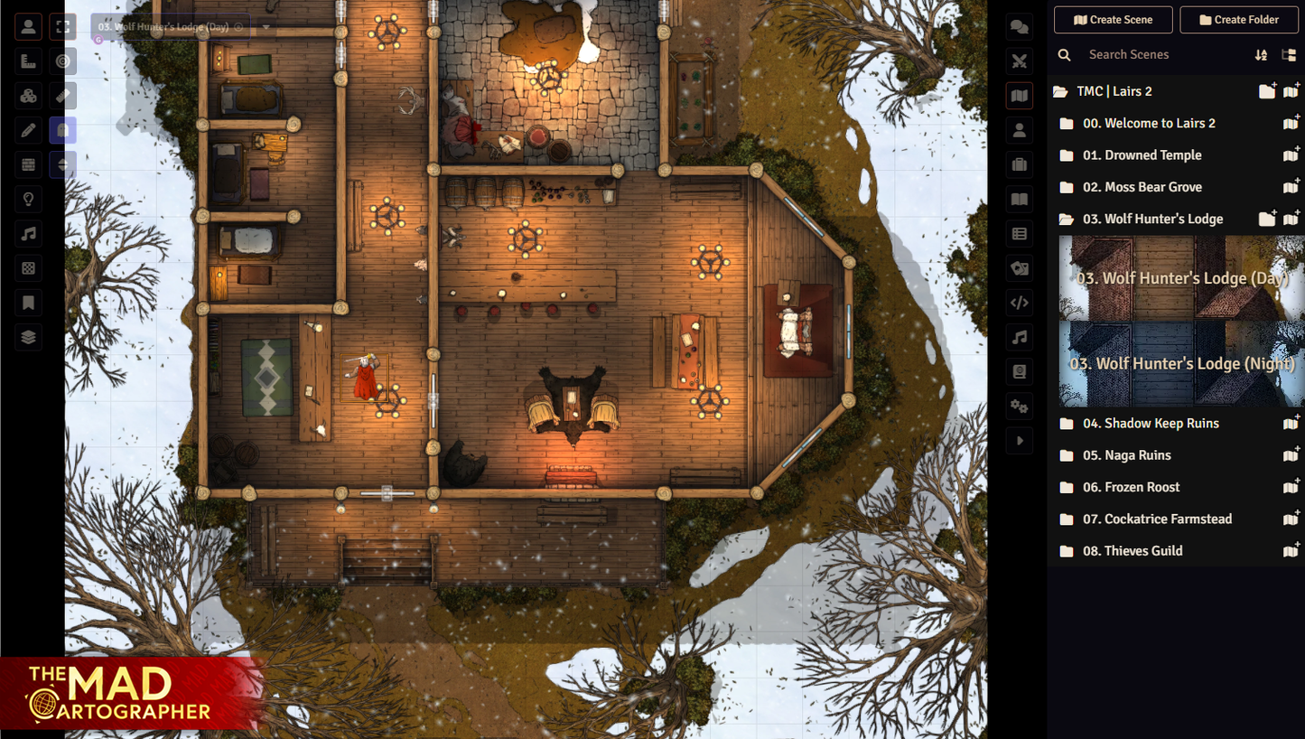 Lairs 2 - Foundry Module License