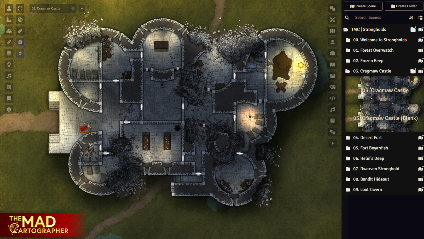 Strongholds - Foundry Module License