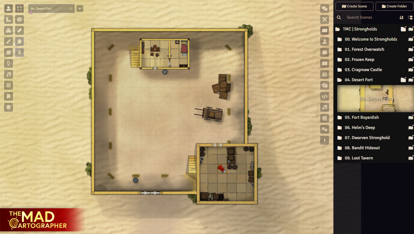 Strongholds - Foundry Module License