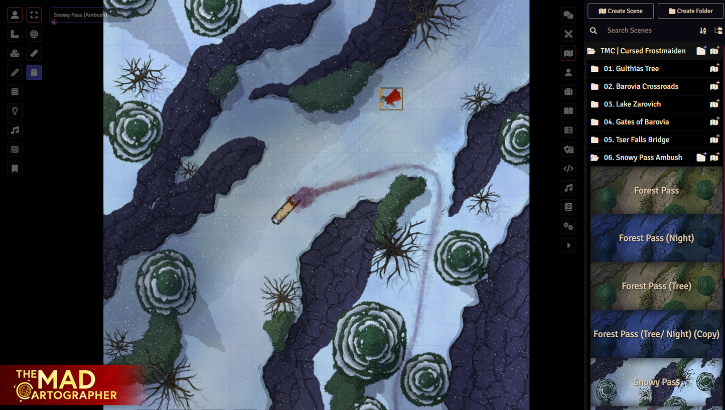 Cursed Frostmaiden - Foundry Module License