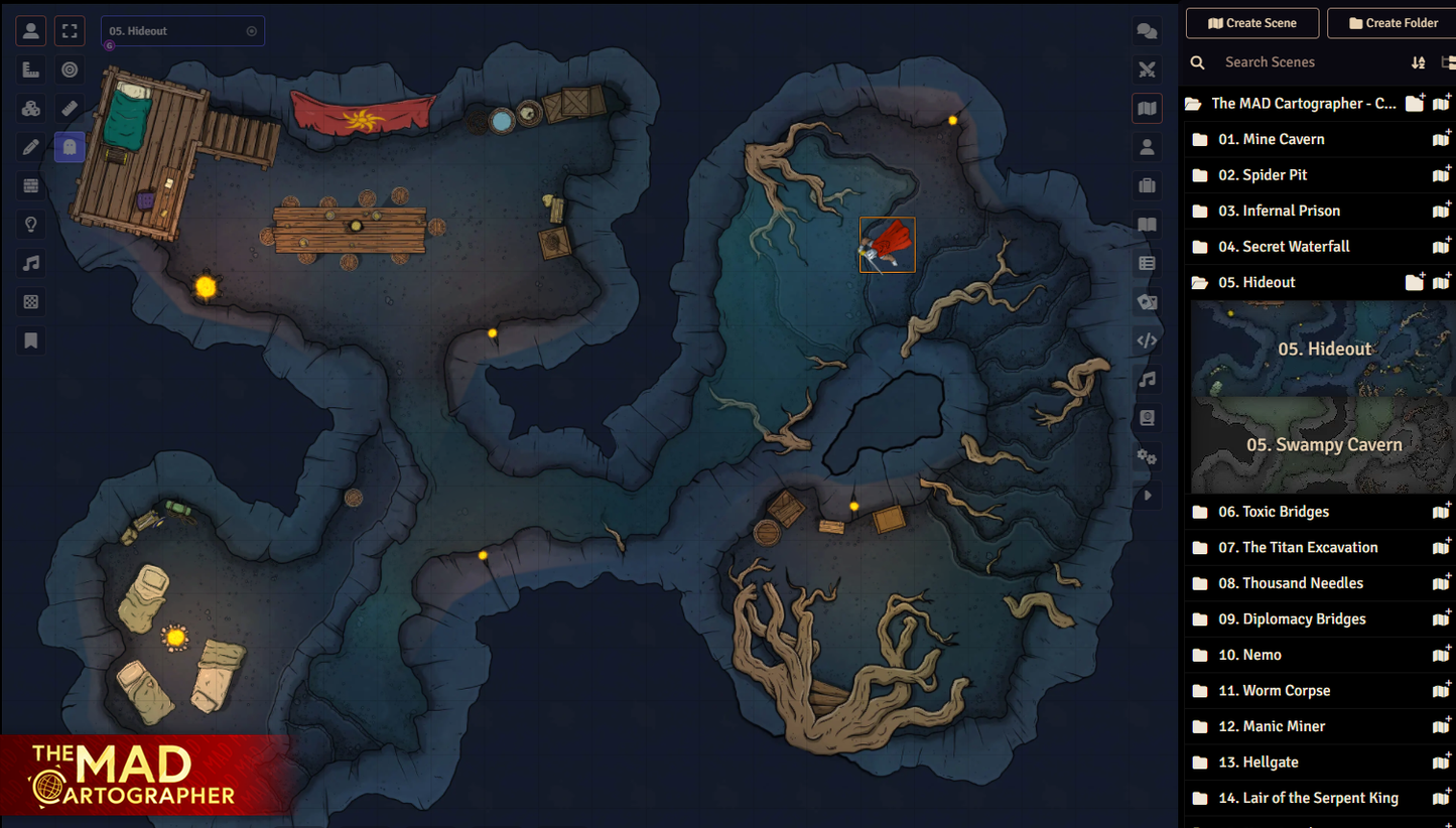 Caverns - Foundry Module License