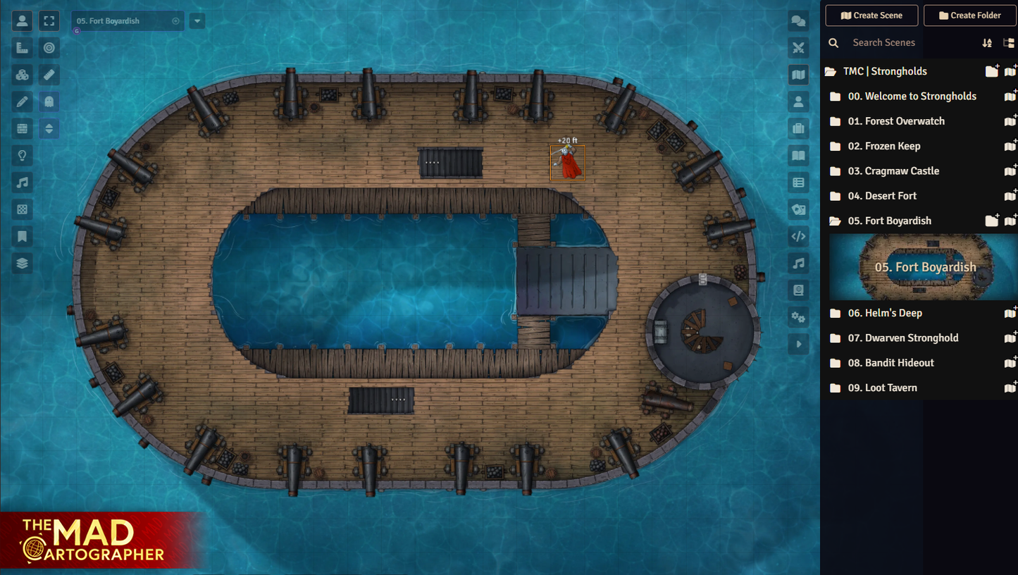 Strongholds - Foundry Module License
