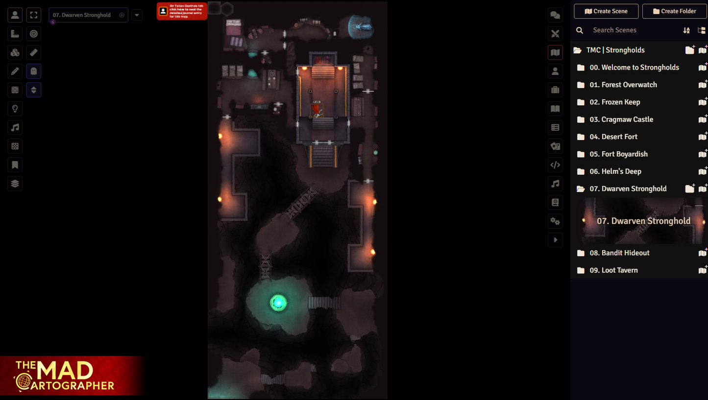 Strongholds - Foundry Module License