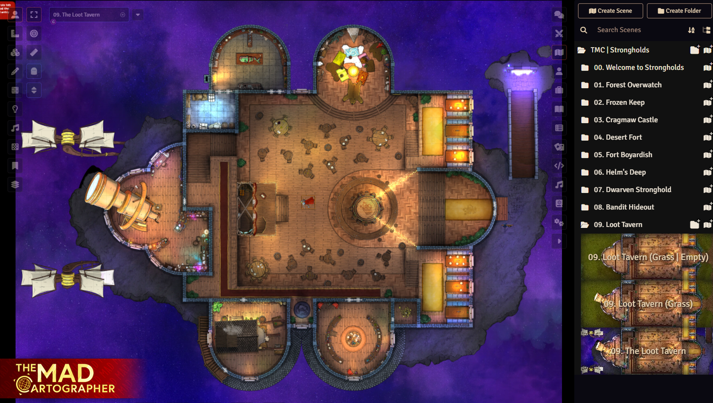 Strongholds - Foundry Module License