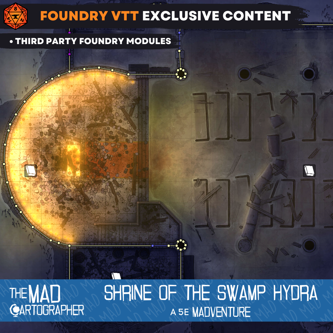 MADventure: Shrine of the Swamp Hydra (APL5)