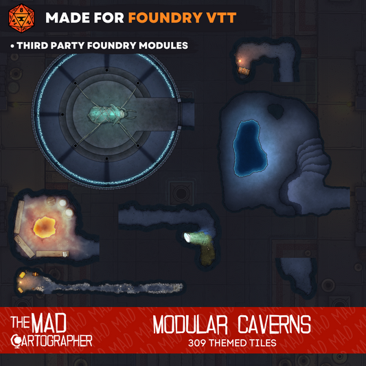 Modular Caverns - Foundry Module License