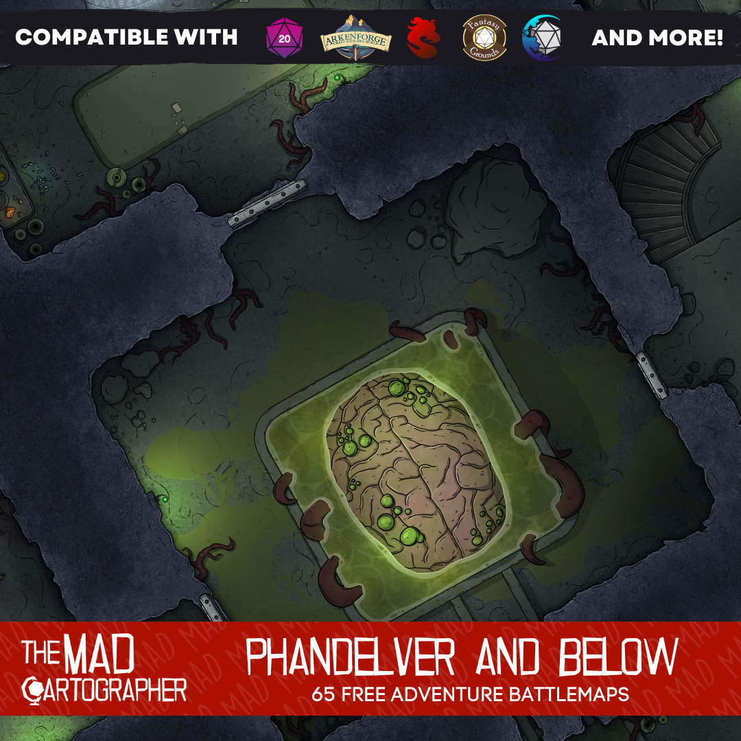 Phandelver & Below: The Shattered Obelisk - FREE Map Image Pack