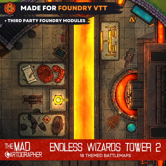 Endless Wizard's Tower 2 - Foundry Module License