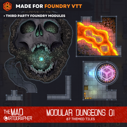 Modular Dungeons - Foundry Module License