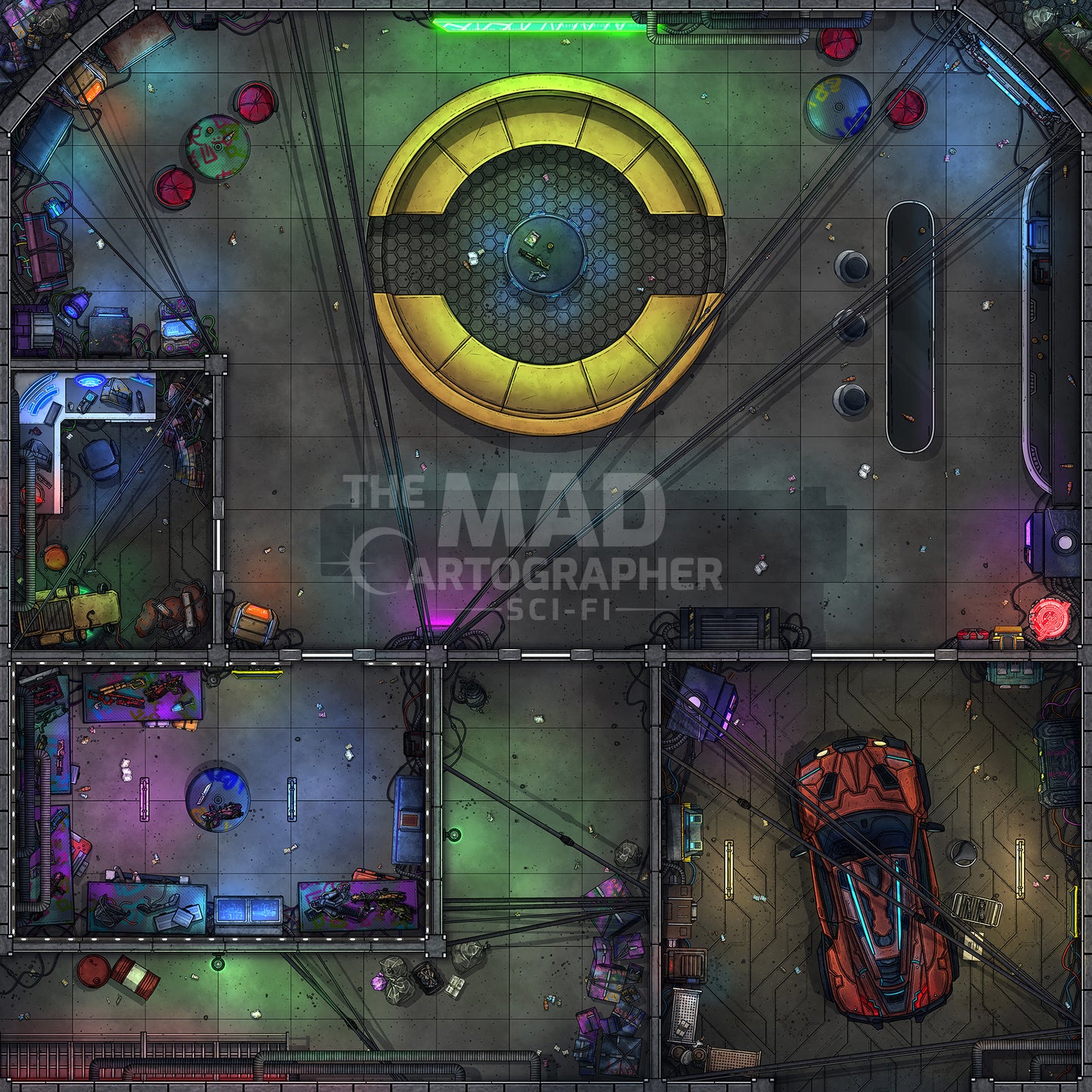 Cyber City 2 Map Image Pack