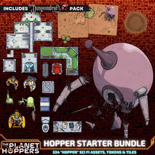 The Planet Hoppers - FREE Starter Asset Pack