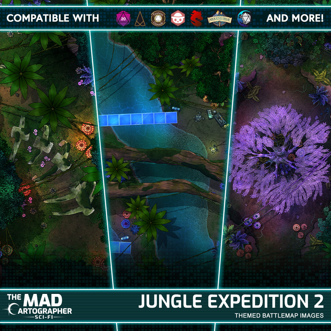 Jungle Expedition 2 Map Image Pack
