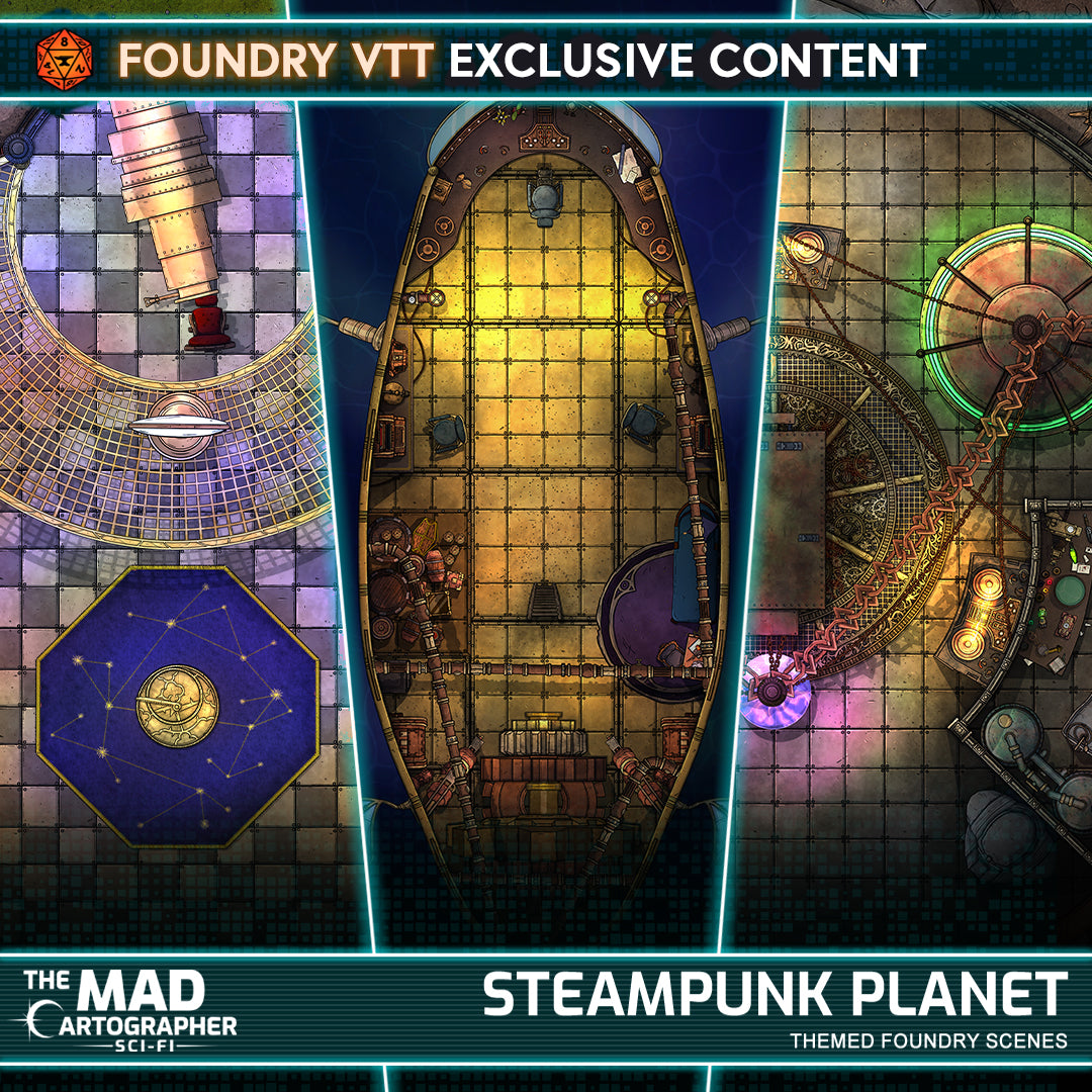 Steampunk Planet Foundry Module License