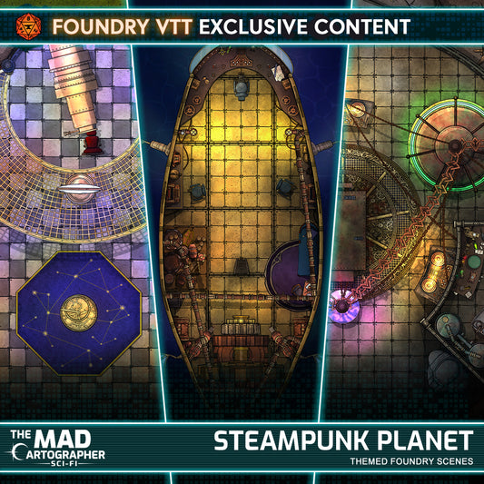 Steampunk Planet Foundry Module License