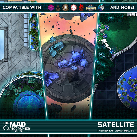 Satellite Map Image Pack