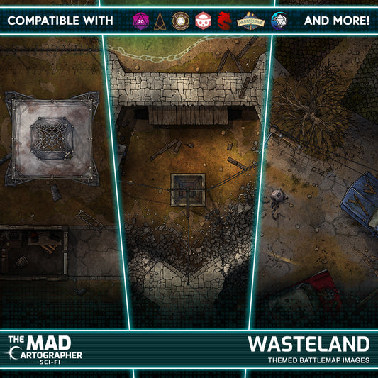 Wasteland Map Image Pack