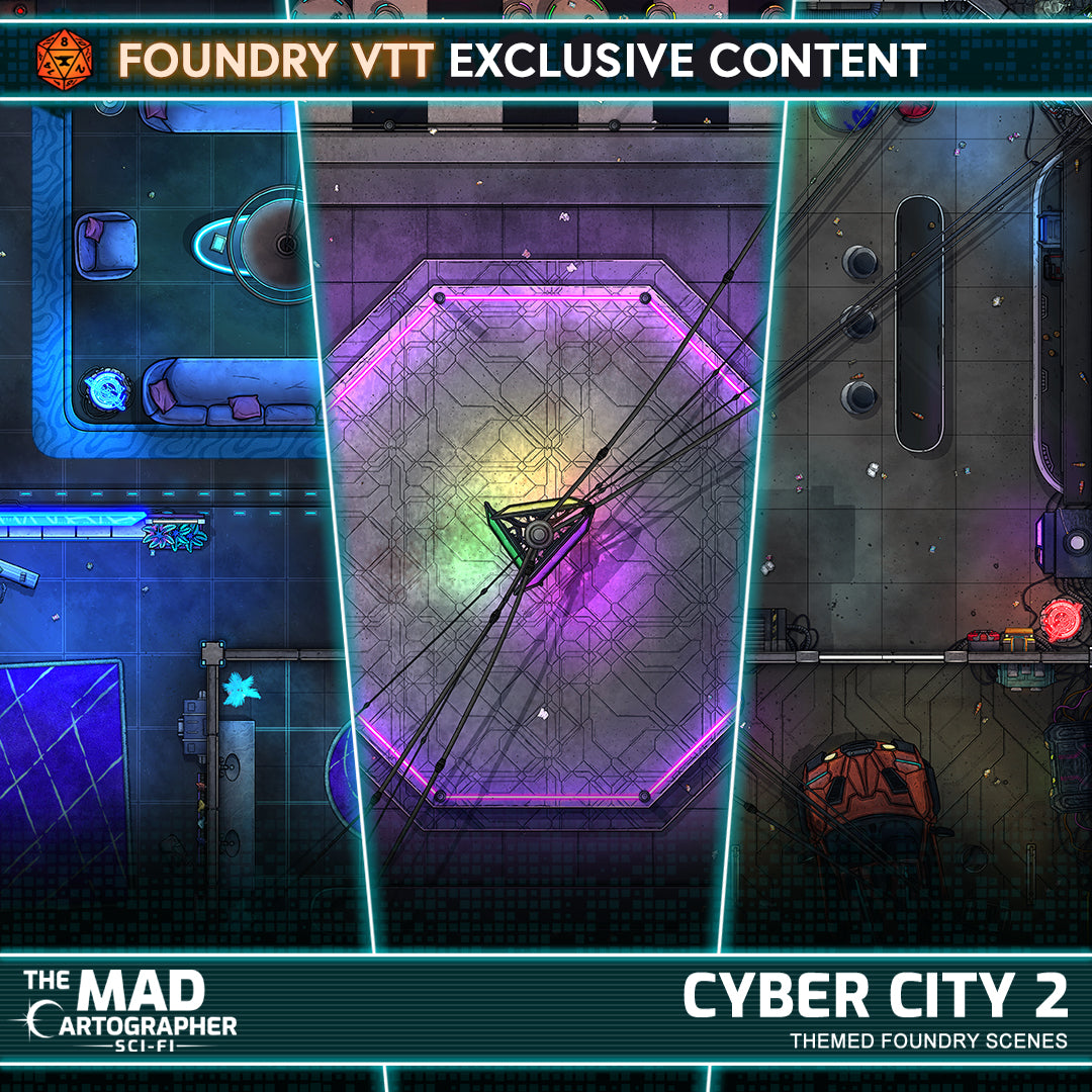 Cyber City 2 Foundry Module License