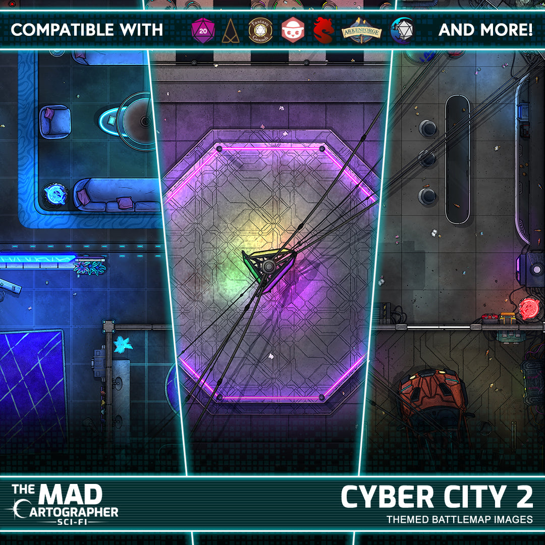 Cyber City 2 Map Image Pack
