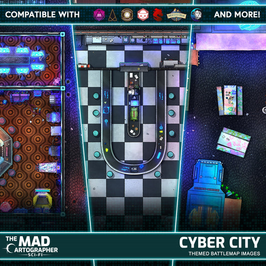 Cyber City Map Image Pack