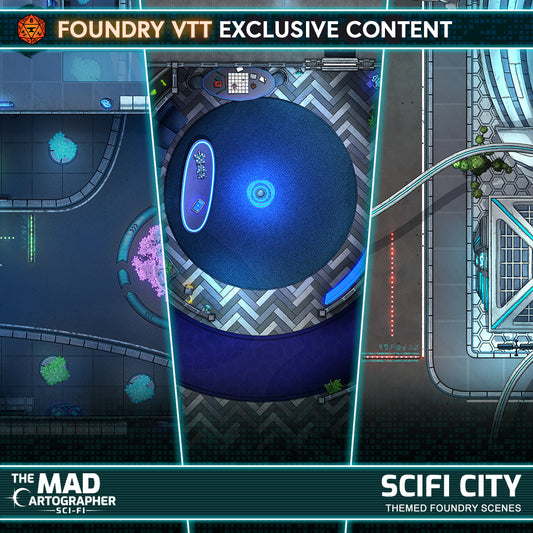 Sci-Fi City Foundry Module License