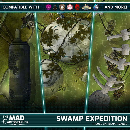 Swamp Expedition Map Image Pack