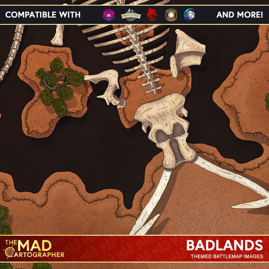 Badlands - Map Image Pack