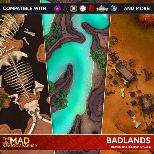 Badlands - Map Image Pack
