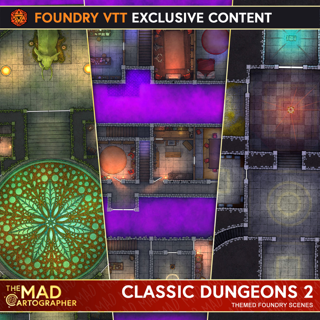 Classic Dungeons 2 - Foundry Module License