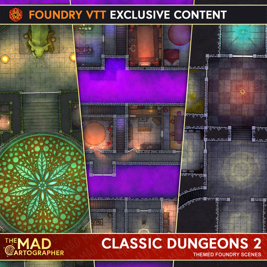 Classic Dungeons 2 - Foundry Module License